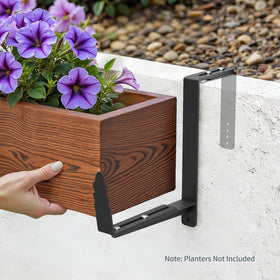 VOXOR brackets with rust-resistant finish withstand outdoor use
