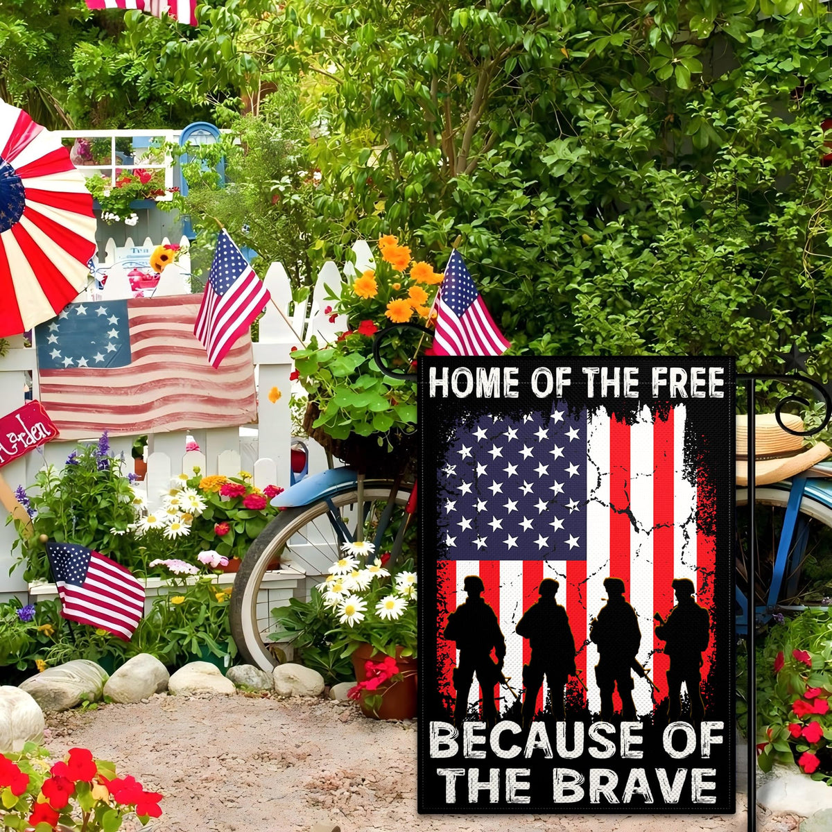VOZUN gift-ready Memorial Day flag enhances outdoor spaces thoughtfully