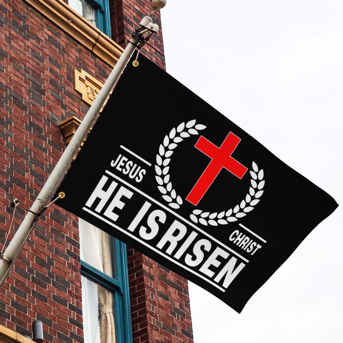 VOZUN Outdoor flag with waterproof and UV-resistant coating.