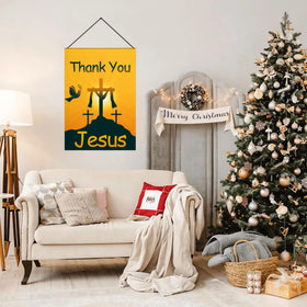 VOZUN Thank You Jesus garden flag makes a thoughtful faith-based gift idea.