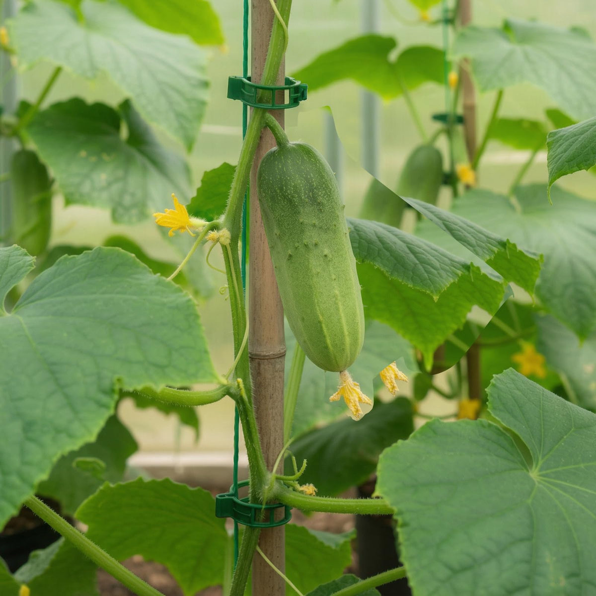 VPWHY clips on climbing plants for easy removal and reuse