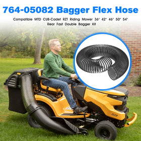 VQQLII leaf vacuum hose fits Cub Cadet and MTD models for broader compatibility