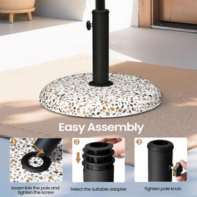 VredHom round-base design enhancing outdoor space aesthetics