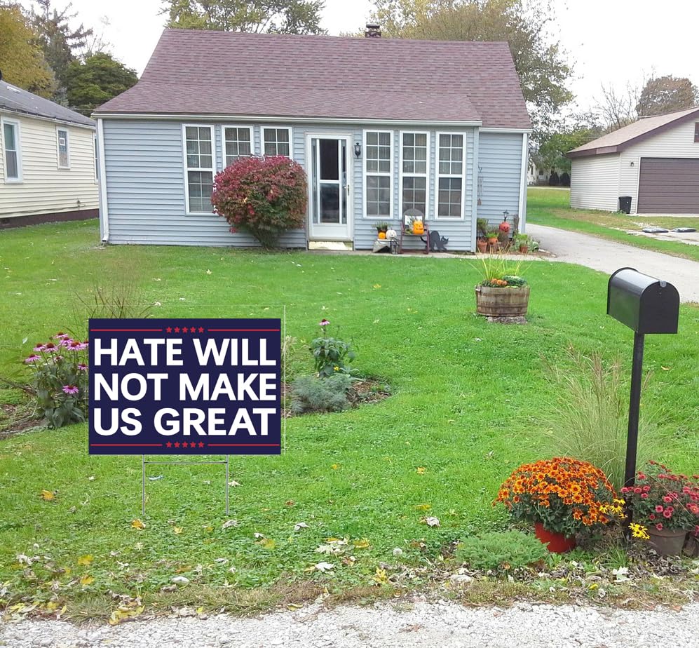 Vrogadso large 12x18 sign ideal for yard display.