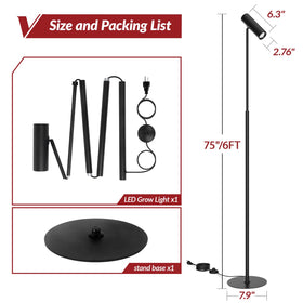 VShape 25W lamp offers compact power for small spaces.