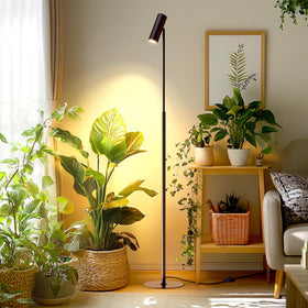 VShape rotating head 330° enables flexible positioning for tall plants.