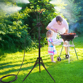 VsMon-Fri eco-friendly misting with tap water for outdoor comfort.