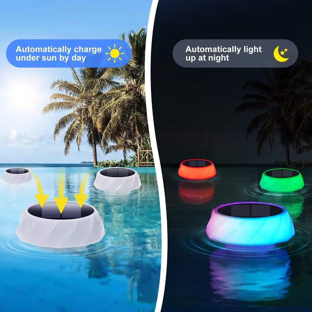 VsMon-Fri floater remote control color modes in use