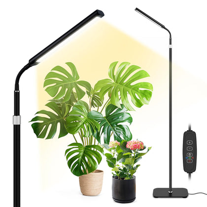 Vsoke Grow Light with full-spectrum LEDs for thriving indoor plants.