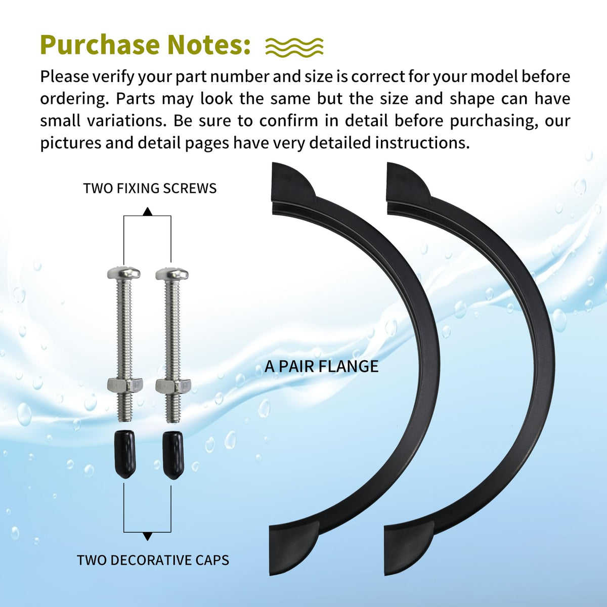 Installation guide view highlighting proper alignment of the clamp collar ring.