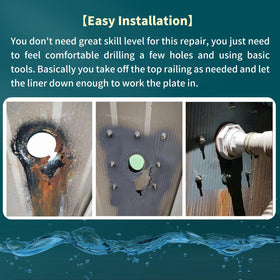 Designed around a 2-3/8 inch through hole for common return line