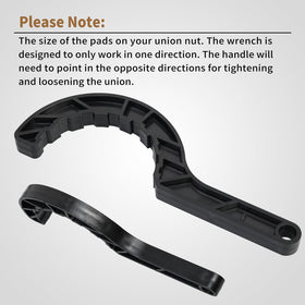 Vsttar wrench surface highlights non-slip grip for secure maintenance.