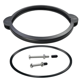 Vsttar SF90110-1 clamp collar ring installed on an Intex 10-inch filter for a secure seal.