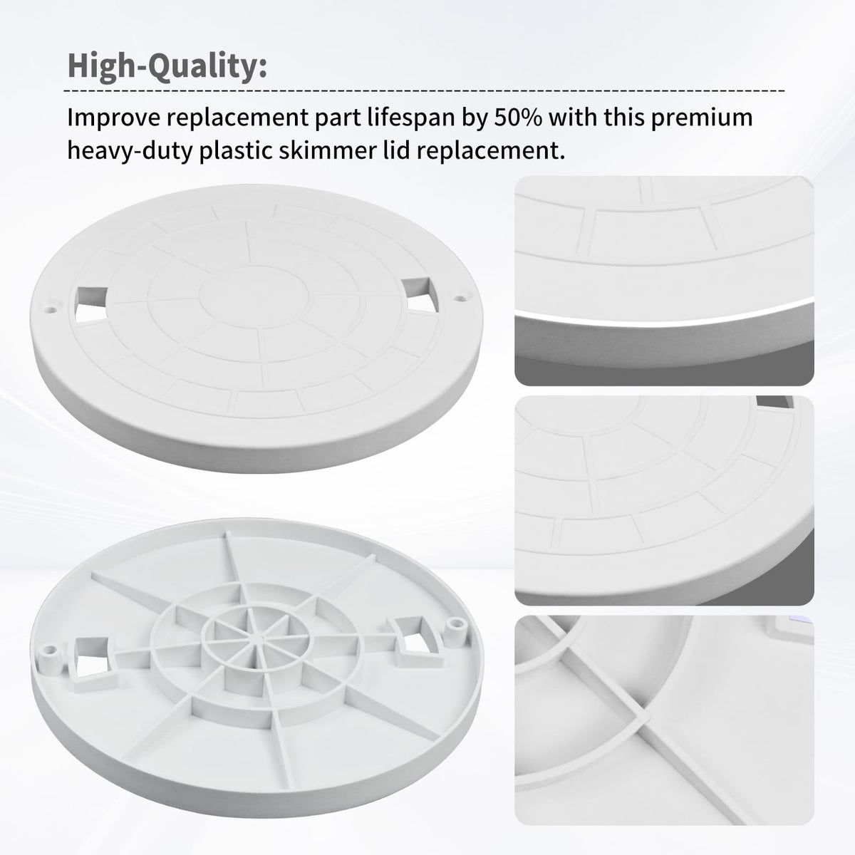 Vsttar SPX1075C1 white cover, screw-hole layout matches standard spacing
