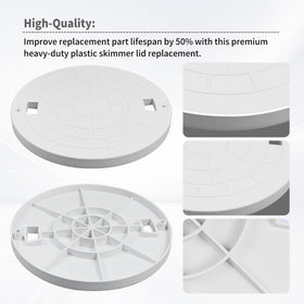 Vsttar SPX1075C1 white cover, screw-hole layout matches standard spacing
