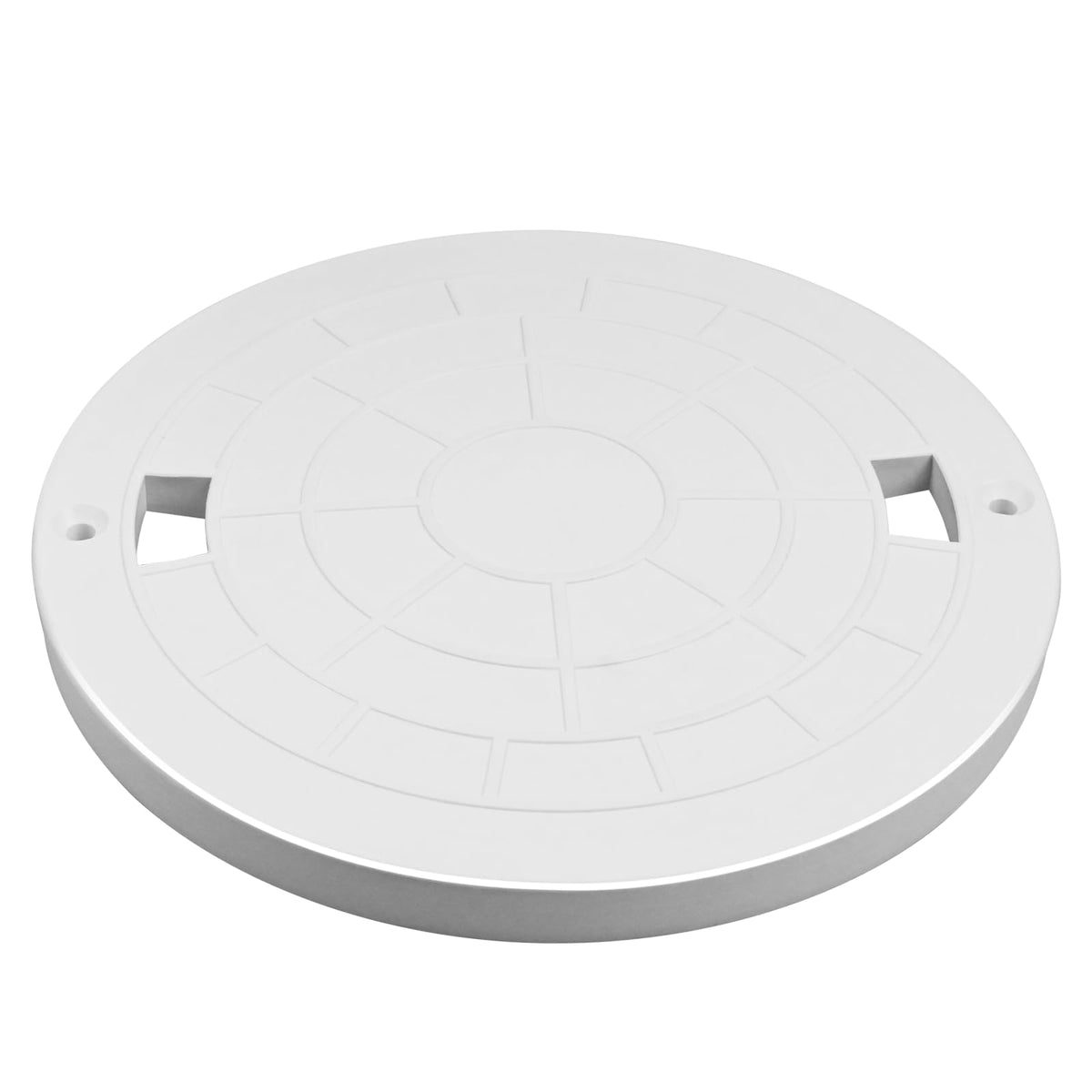 Vsttar SPX1075C1 white cover, top view, durable replacement for Hayward skimmers
