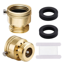 Vtenyeo brass vacuum breaker 2pcs for durable outdoor hose protection