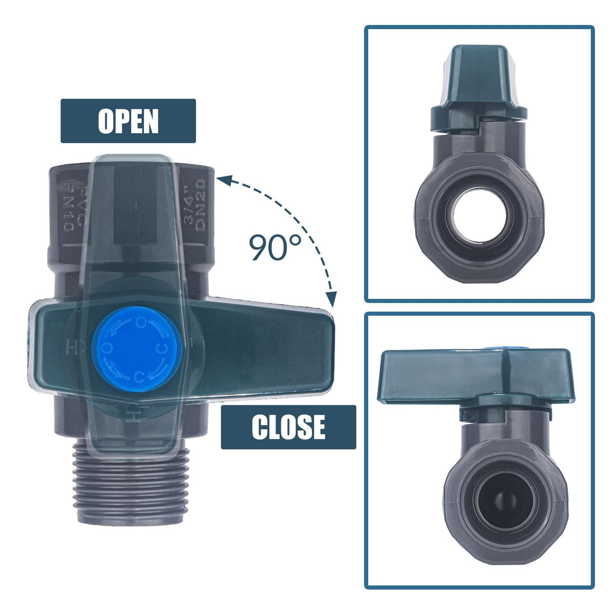 Vtenyeo installation-ready spigot kit for easy setup