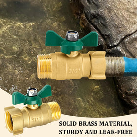 Vtenyeo precision threading and sealant reduce leaks at connections.