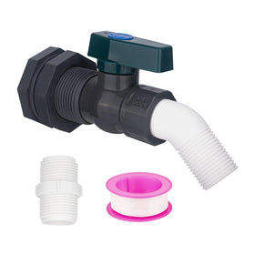 Vtenyeo rain barrel faucet kit ready for simple water collection