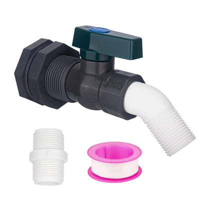 Vtenyeo rain barrel faucet kit ready for simple water collection