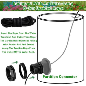 Vtenyeo left-hand thread bulkhead design for easier tightening