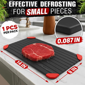 V TOWER silicone corners provide stability during defrosting.