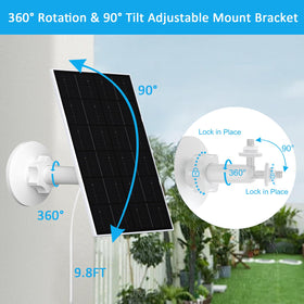 VueBee 4W solar panel quick installation with minimal tools