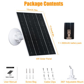 VUEBEE long 16.4ft cable for flexible installation and tidy wiring.