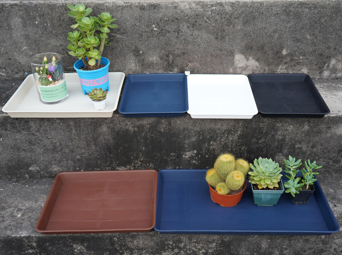 VUWEZ dimensions 17.5 by 10.6 inches fit most planters.