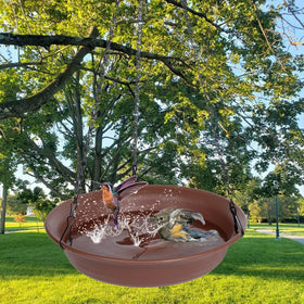 VUWEZ hangable bird tray ideal for gardens patios decks