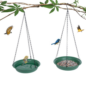 VUWEZ feeder with smooth edges protects birds' feet.