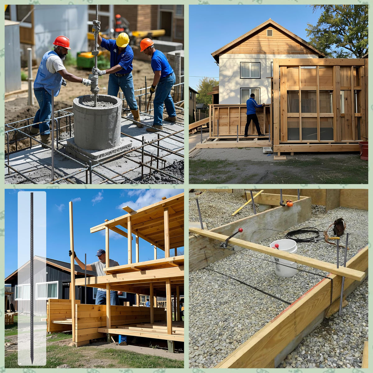 VVOKGO 8-pack stake bundle highlights value and quick project setup.