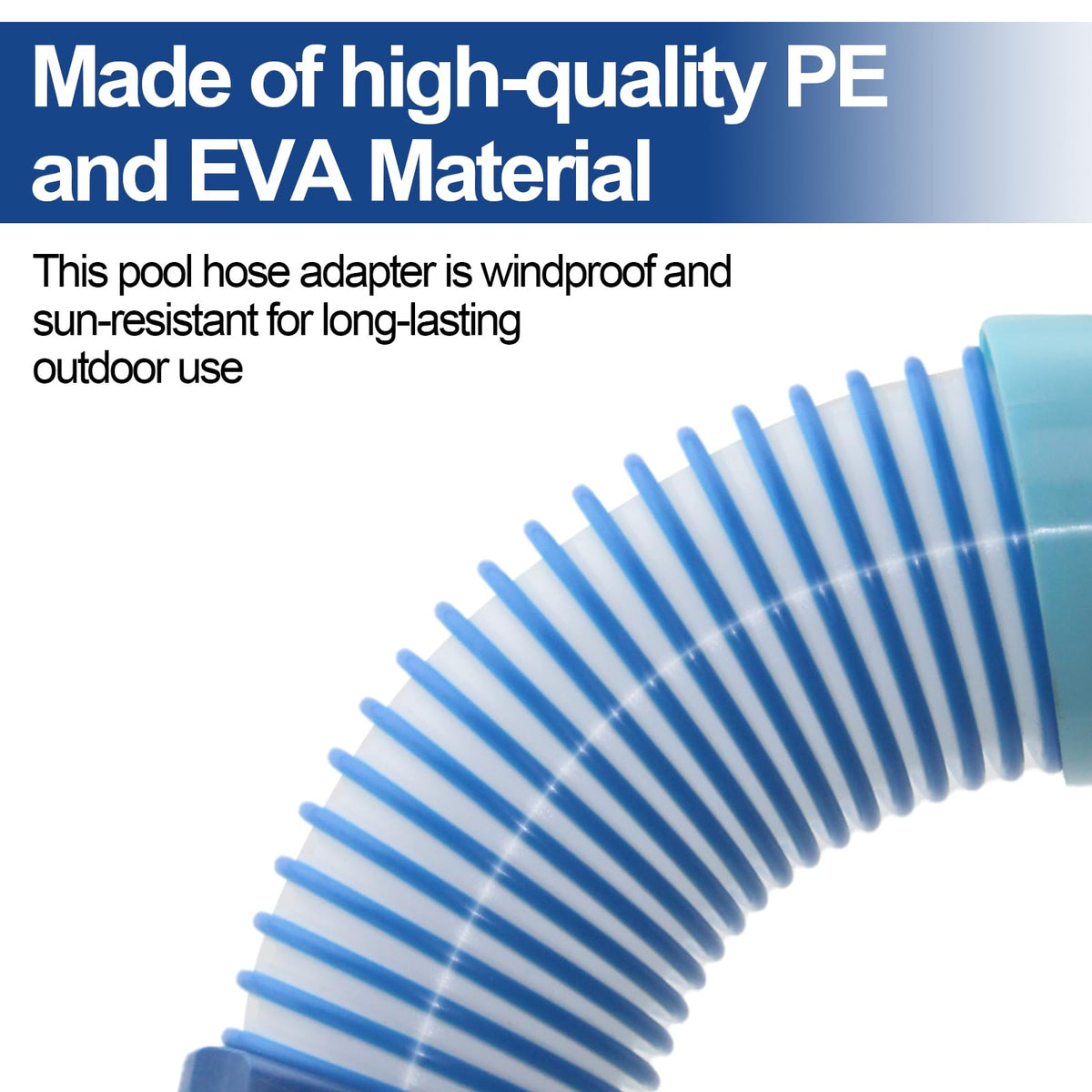 Durable PVC material of the X77094 adapter for leak‑resistant performance