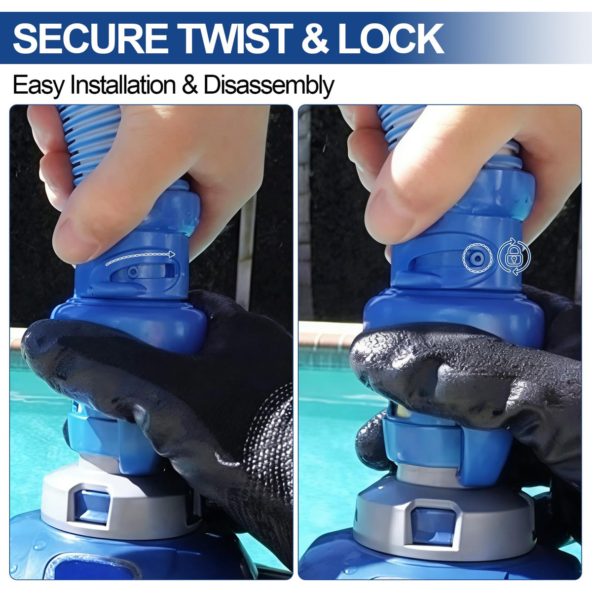 VYF X77094 adapter compatible with Zodiac MX6 for quick integration