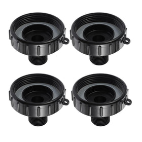 VYH 250-gallon IBC tote drain adapter four-pack ready for daily use