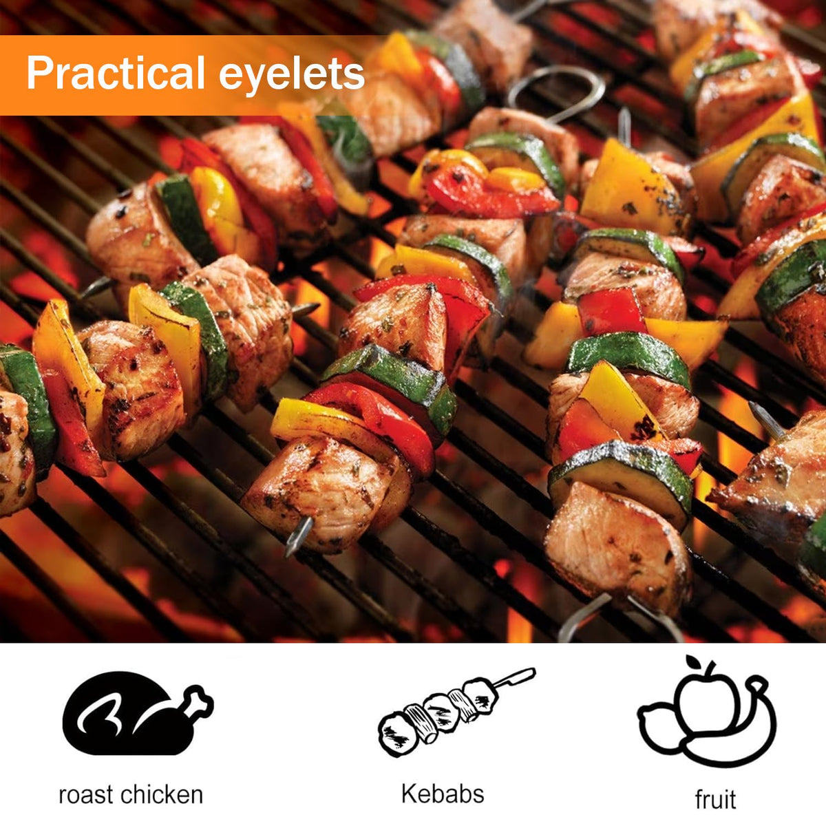 VYNFLICK heat resistant up to 500F for grills and ovens