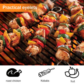 VYNFLICK heat resistant up to 500F for grills and ovens