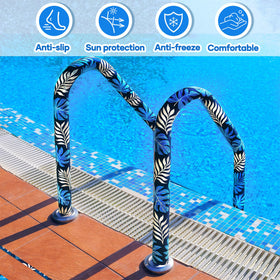 Vynium 6-feet handrail cover fits most inground rails securely