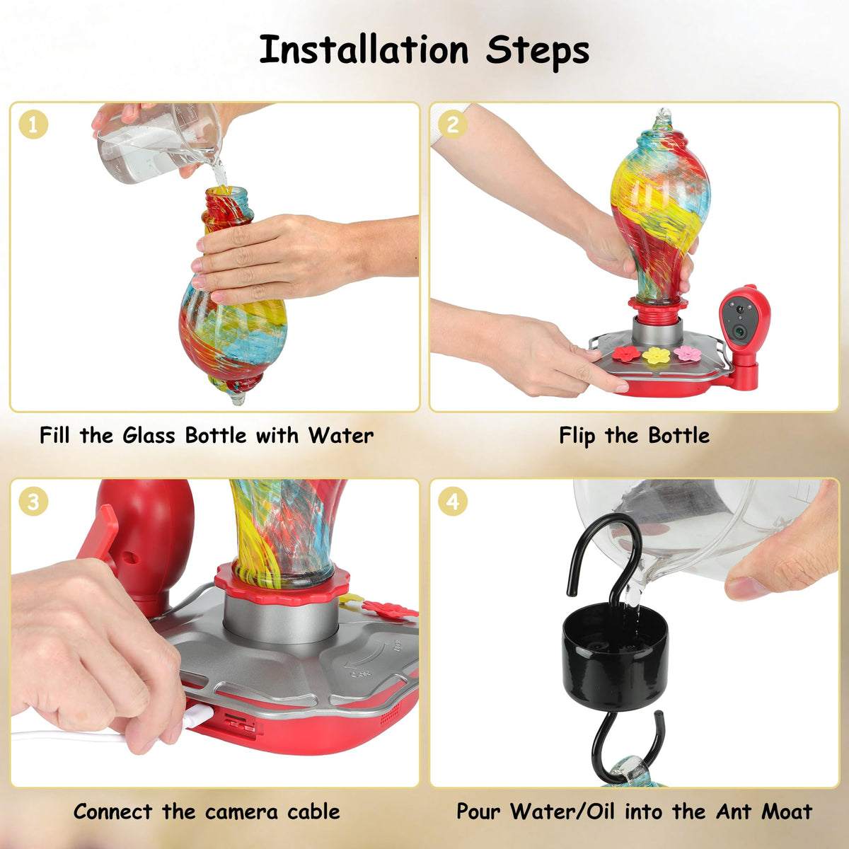 Vyojasharc hand blown glass craftsmanship adds unique decorative charm