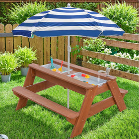 VYOMAMA removable top with faucet for sand and water activities