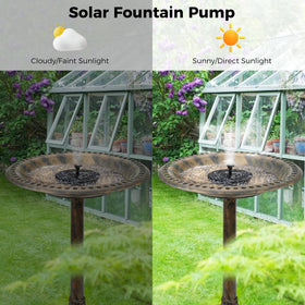Vypart backyard decor adds wildlife-friendly garden appeal.