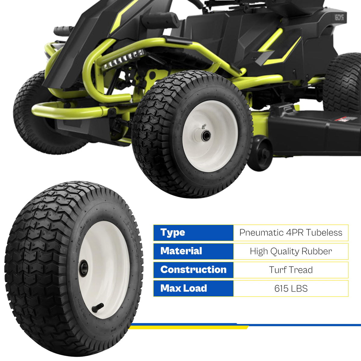 Vypart 3-inch offset hub aids easy mounting and alignment.