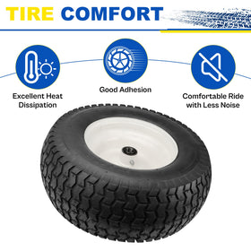 Vypart tubeless lawn tire ready for quick leak-free setup.