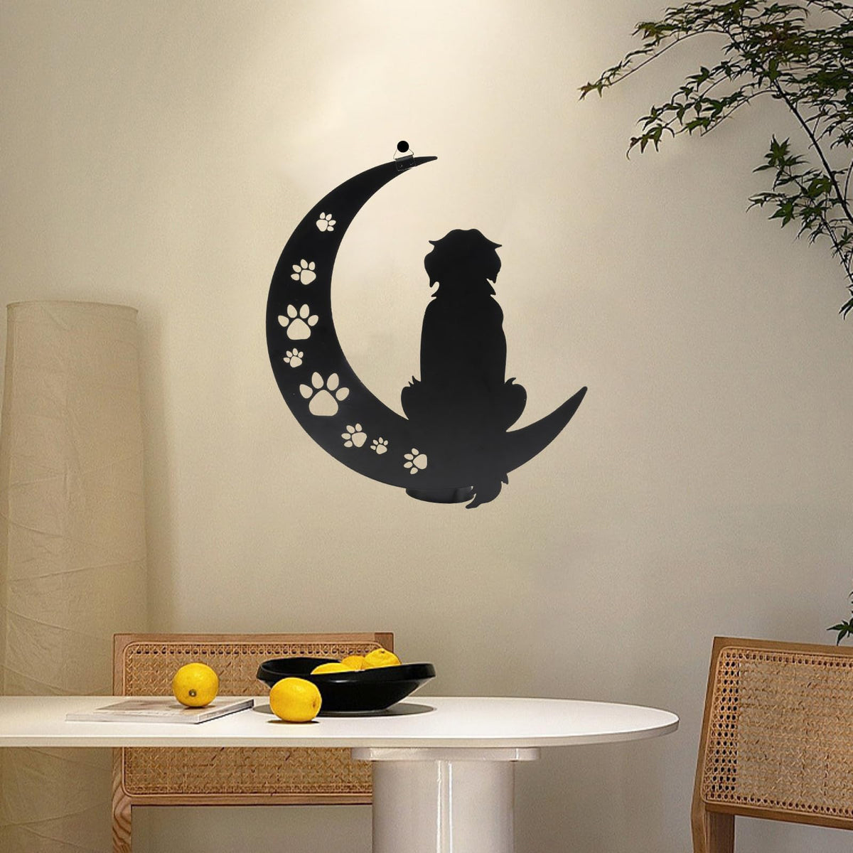VZVXCC black metal wall decor for outdoor spaces and curb appeal.