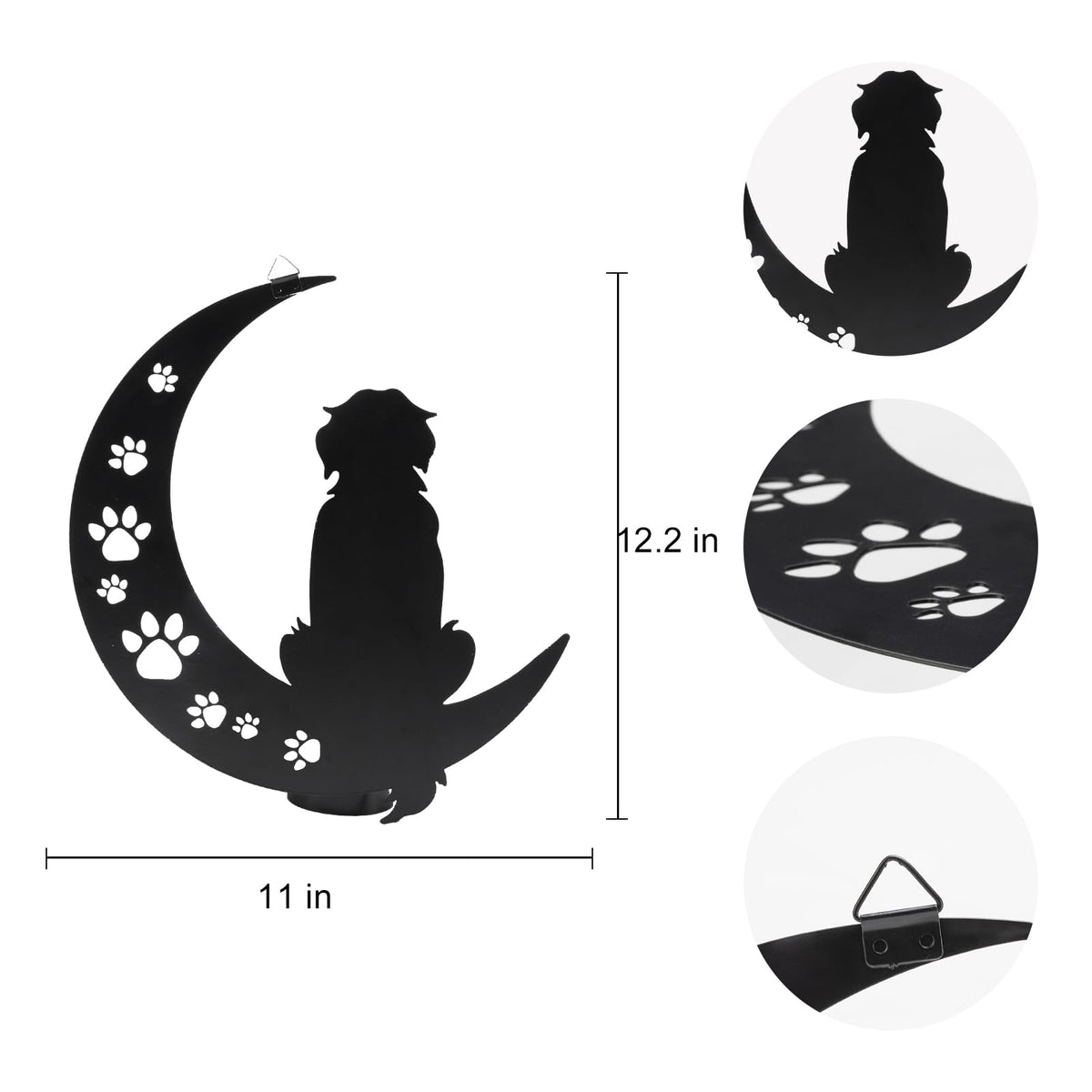 VZVXCC bohemian dog wall art enhances indoor walls with character.