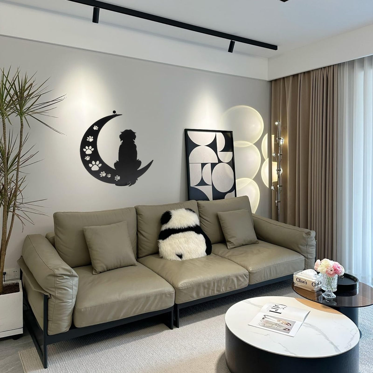VZVXCC dog lover gift wall art makes a thoughtful birthday or housewarming present.