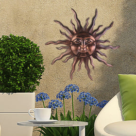 VZVXCC sun wall art with back hook for easy hanging on walls