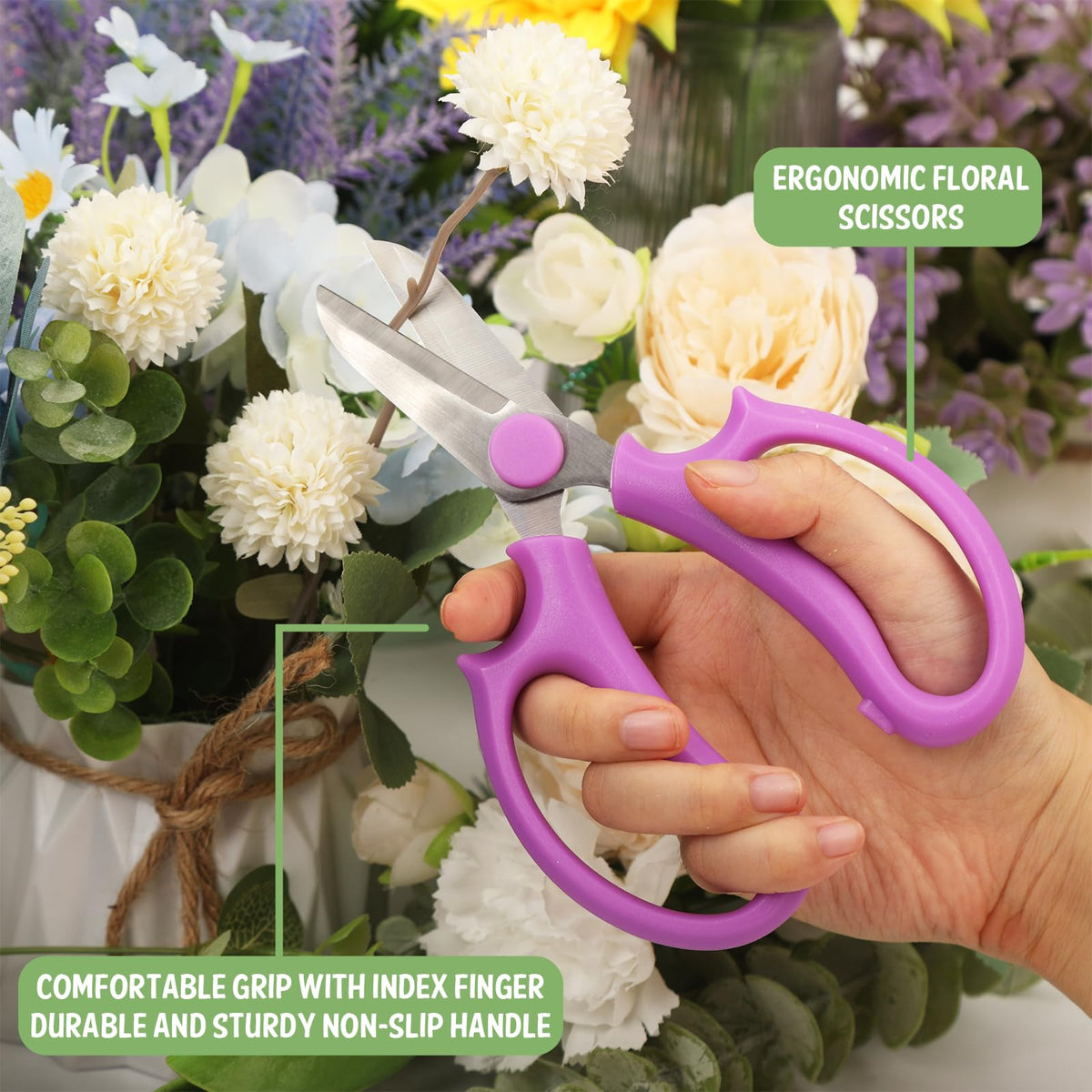 VZZNN ambidextrous grip suits left and right-handed gardeners