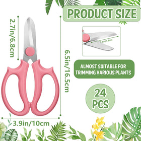 VZZNN stainless steel blades provide precise cuts for fresh blooms